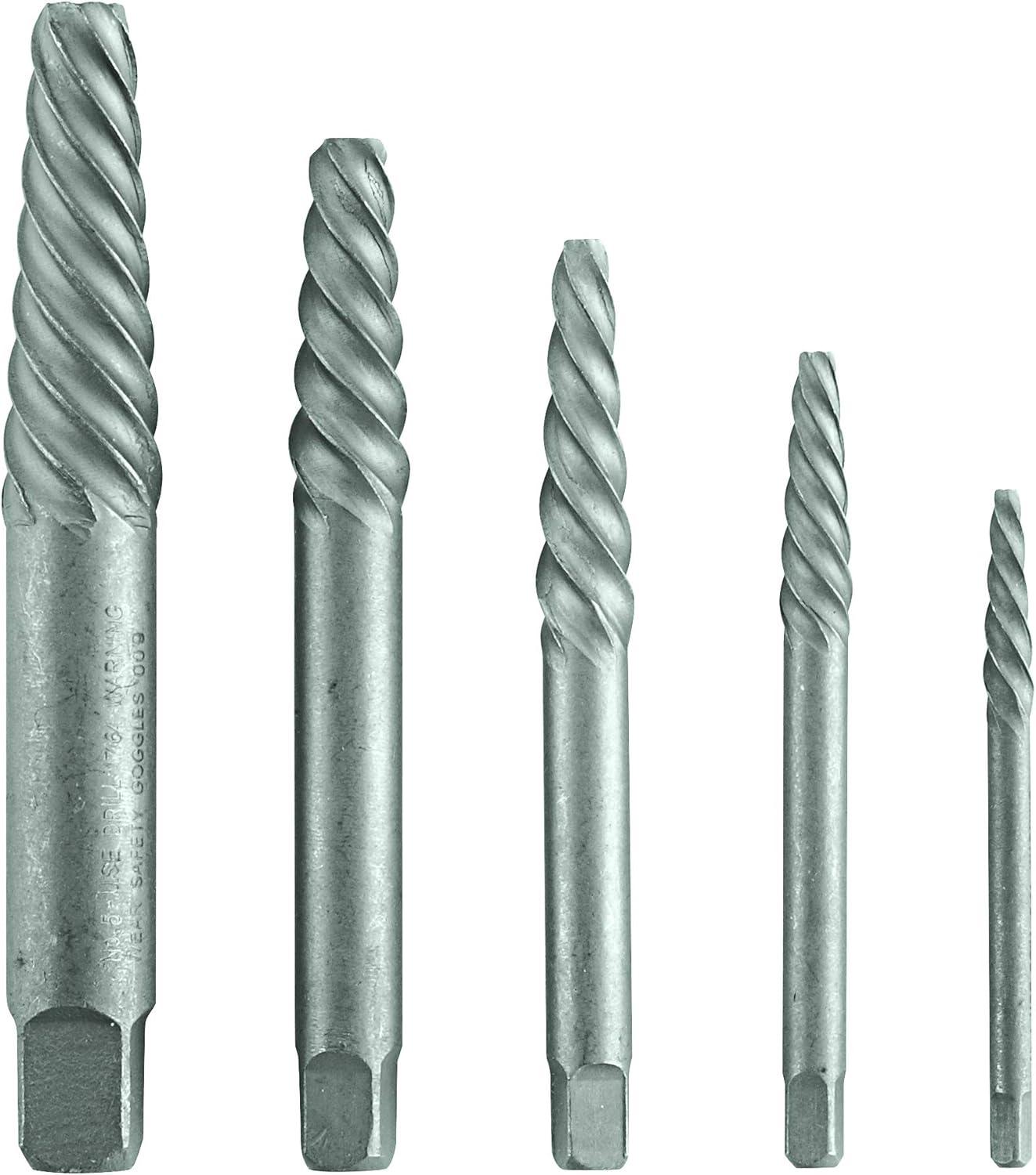 imageBosch BSPE6D 12 pc HighCarbon Steel Spiral Flute Screw Extractor Set5
