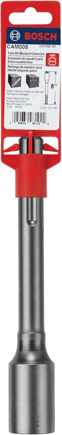 imageBosch CAM018 18 SDSmax Core Bit Extension for use with Bosch 2Piece Core Bits and Other Compatible Systems8Inch