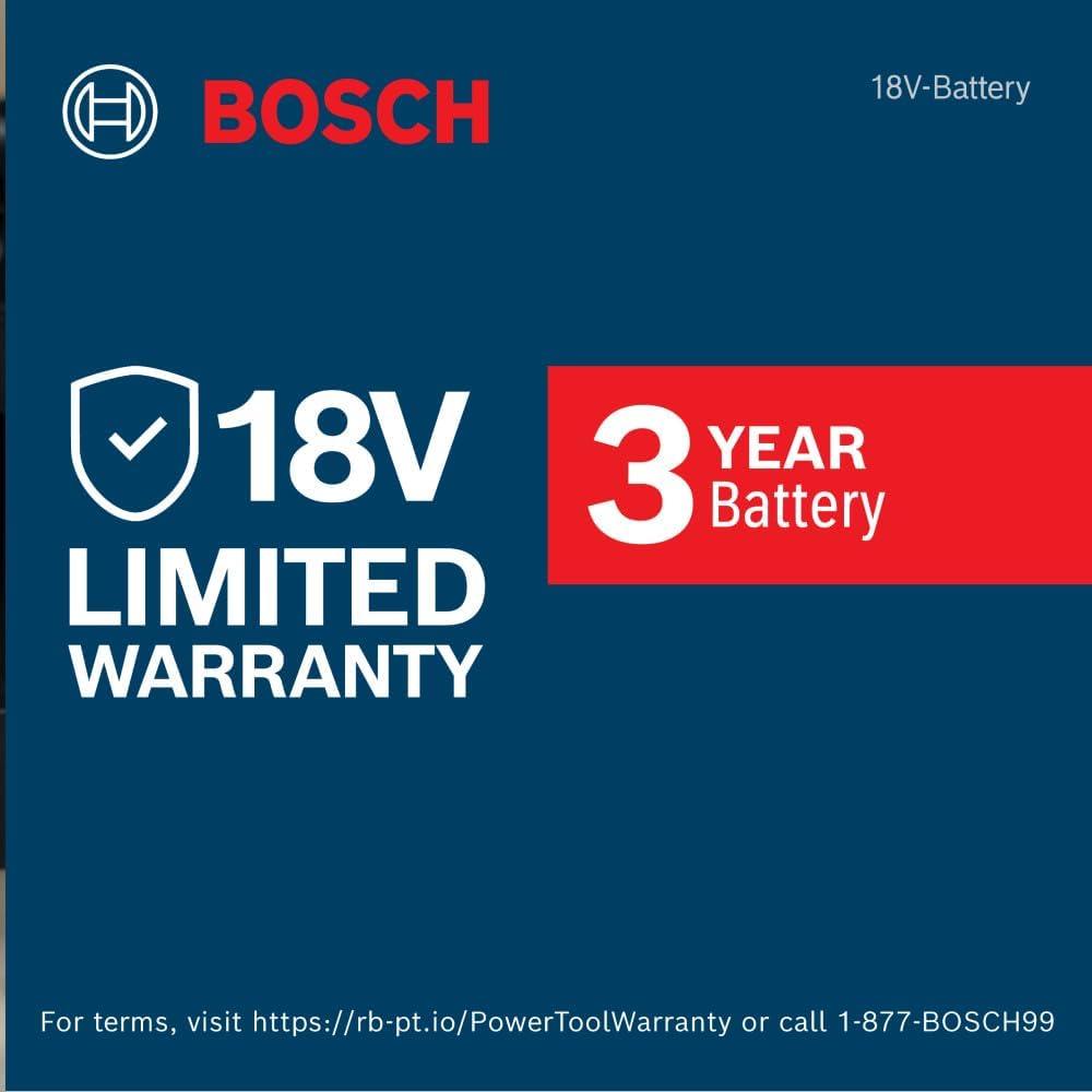 imageBosch EXBA18V40 Expert 18V 4 Ah High Power Battery with HighPower Tabless Cells CoolPack 20 Technology and AMPShare System Compatibility