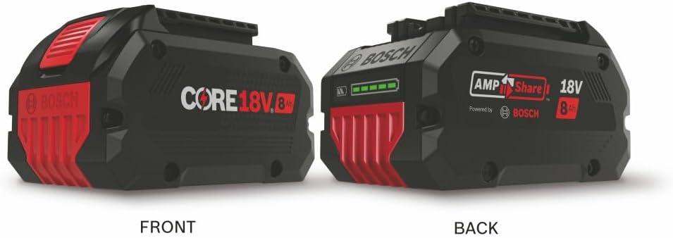 imageBosch GBA18V120 18V CORE18V LithiumIon 12 Ah High Power Battery1Pack Fast Charger