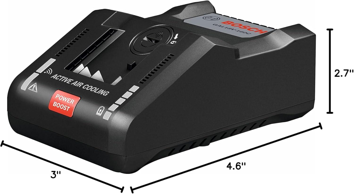 imageBosch GBA18V120 18V CORE18V LithiumIon 12 Ah High Power Battery1Pack Turbo Charger