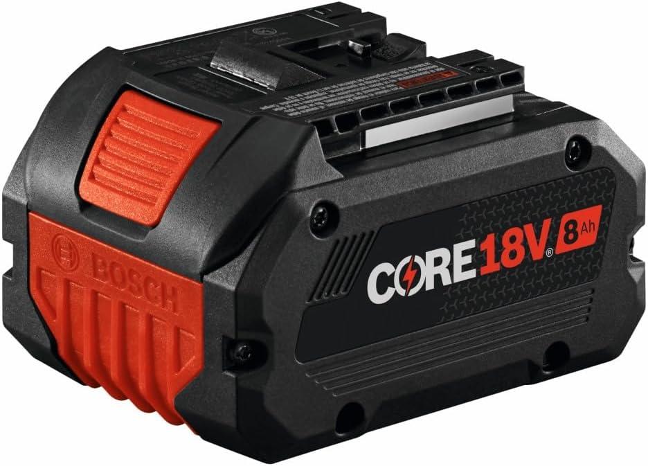 imageBosch GBA18V120 18V CORE18V LithiumIon 12 Ah High Power Battery2Pack Turbo Charger