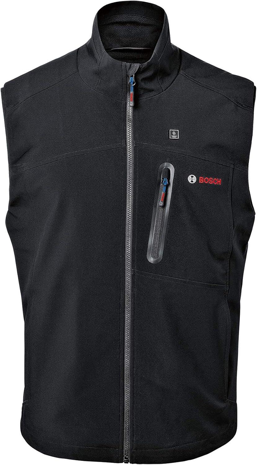 imageBosch GHV12V20MN12 12V Max Heated Vest Kit with Portable Power Adapter Size Medium