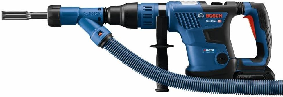 imageBosch HSD1935 1 In x 16 In SDSmax BlueCollar RTec Flat Chisel with Dust AdapterSDSmax RTec Flat BlueCollar