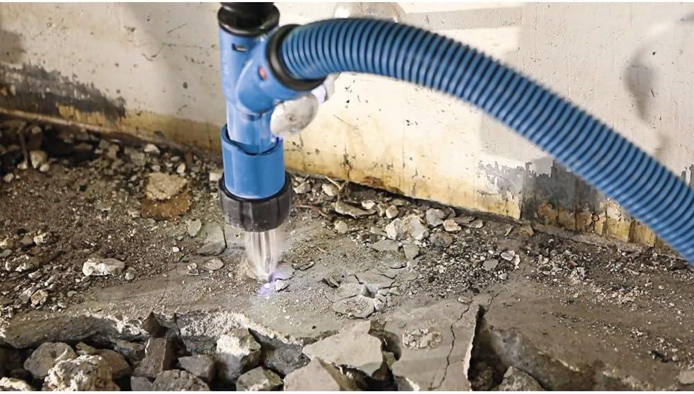 imageBosch HSD1935 1 In x 16 In SDSmax BlueCollar RTec Flat Chisel with Dust AdapterSDSmax RTec Star Point BlueCollar