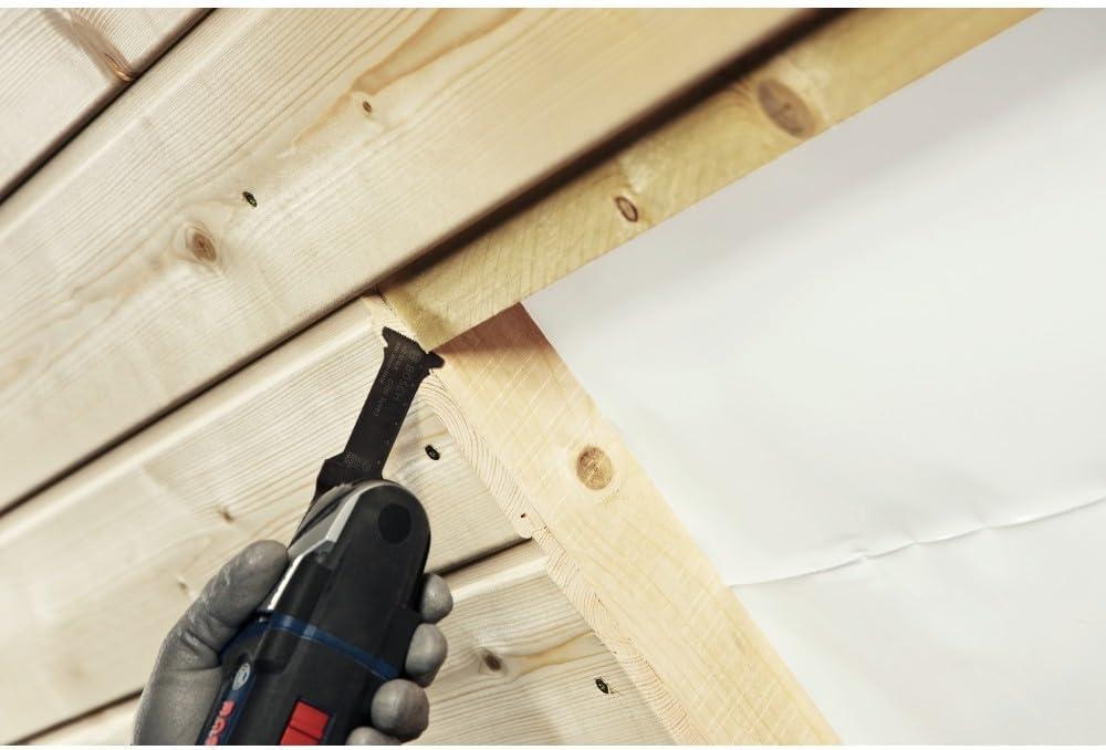 imageBosch OSM114F 114 in StarlockMax Oscillating Multi Tool BiMetal Plunge Cut Blade114 Width