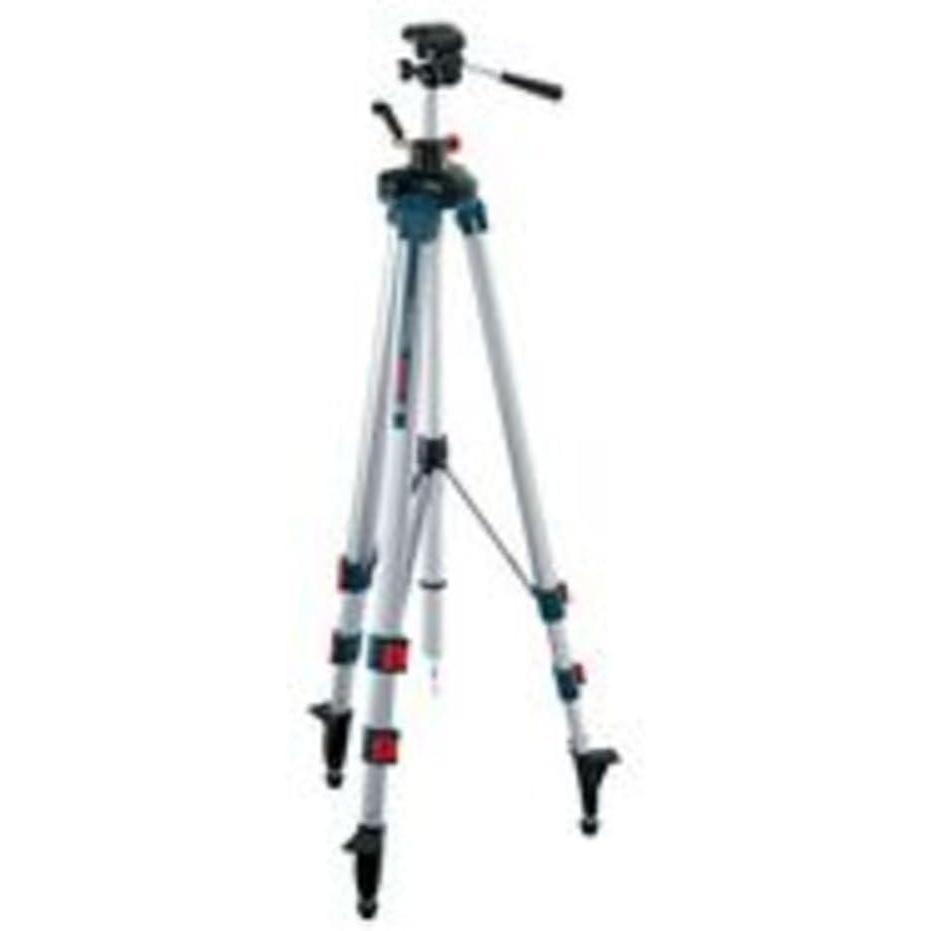 imageBOSCH BT 150 Compact Tripod with Extendable Height for Use with Line Lasers Point Lasers and Laser Distance Measures3898 Heavy Duty wLevel
