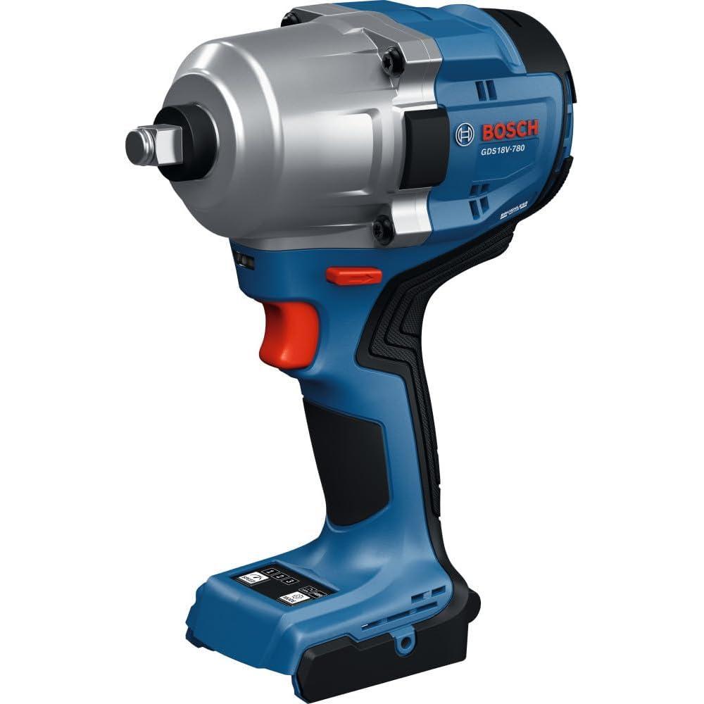 imageBOSCH GDS18V780N 18V Brushless In MidTorque Impact Wrench with 740 FtLbs Max Breakaway Torque and Auto Bolt Release Bare Tool