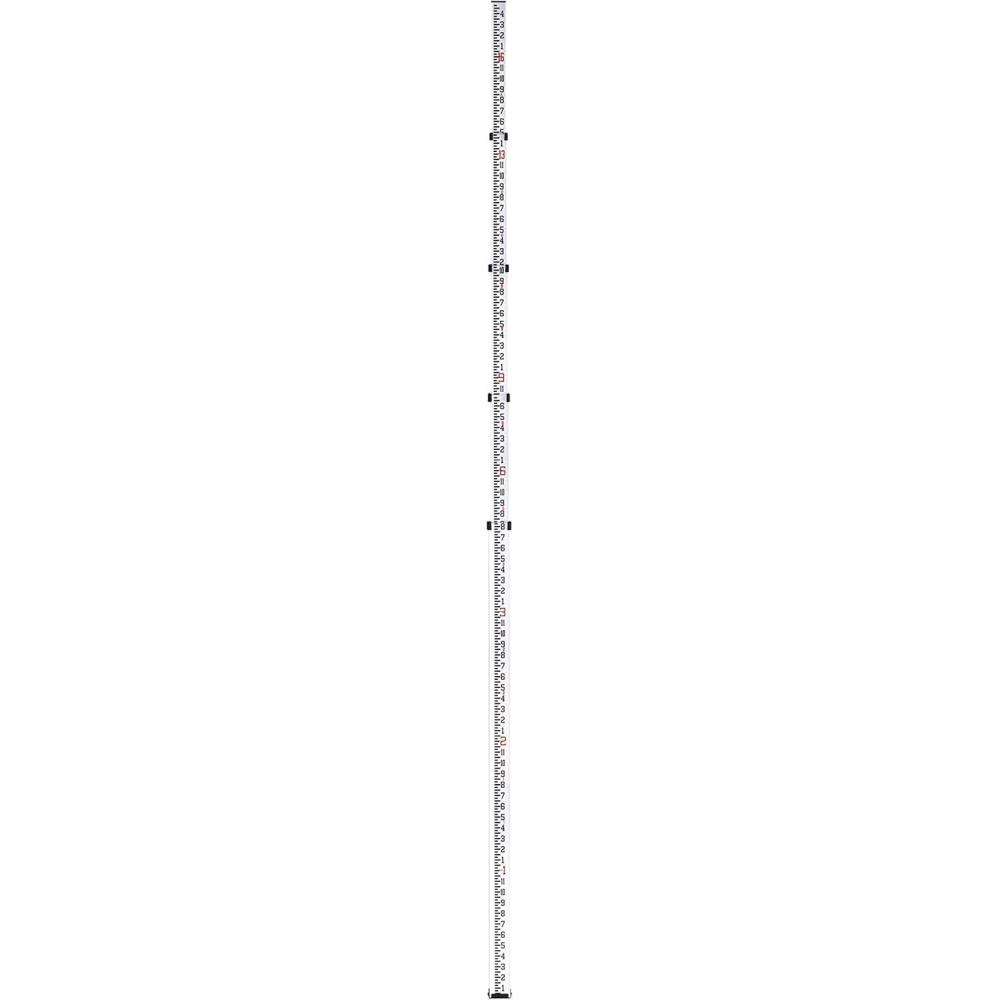 imageBOSCH GR16 Aluminum Telescoping Rod16 ft Feet Inches Eighths White