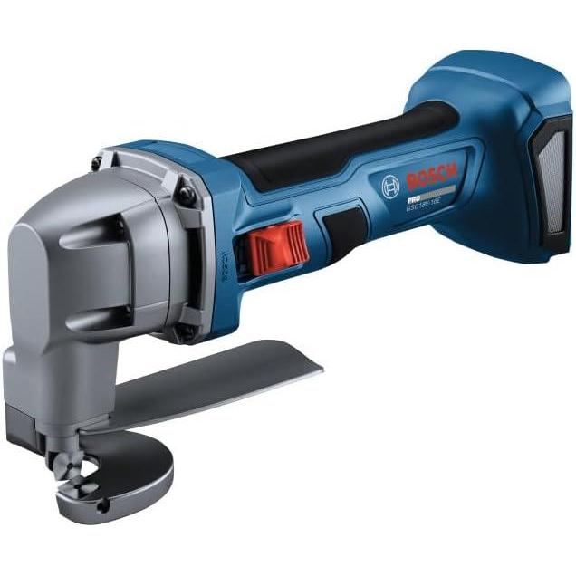 imageBOSCH GSC18V16EN 18V Cordless Metal Shear with a Powerful Brushless Motor 16Gauge Capacity for Clean DistortionFree Cuts in Sheet Metal Ideal for HVAC and Metal Fabricators Bare Tool