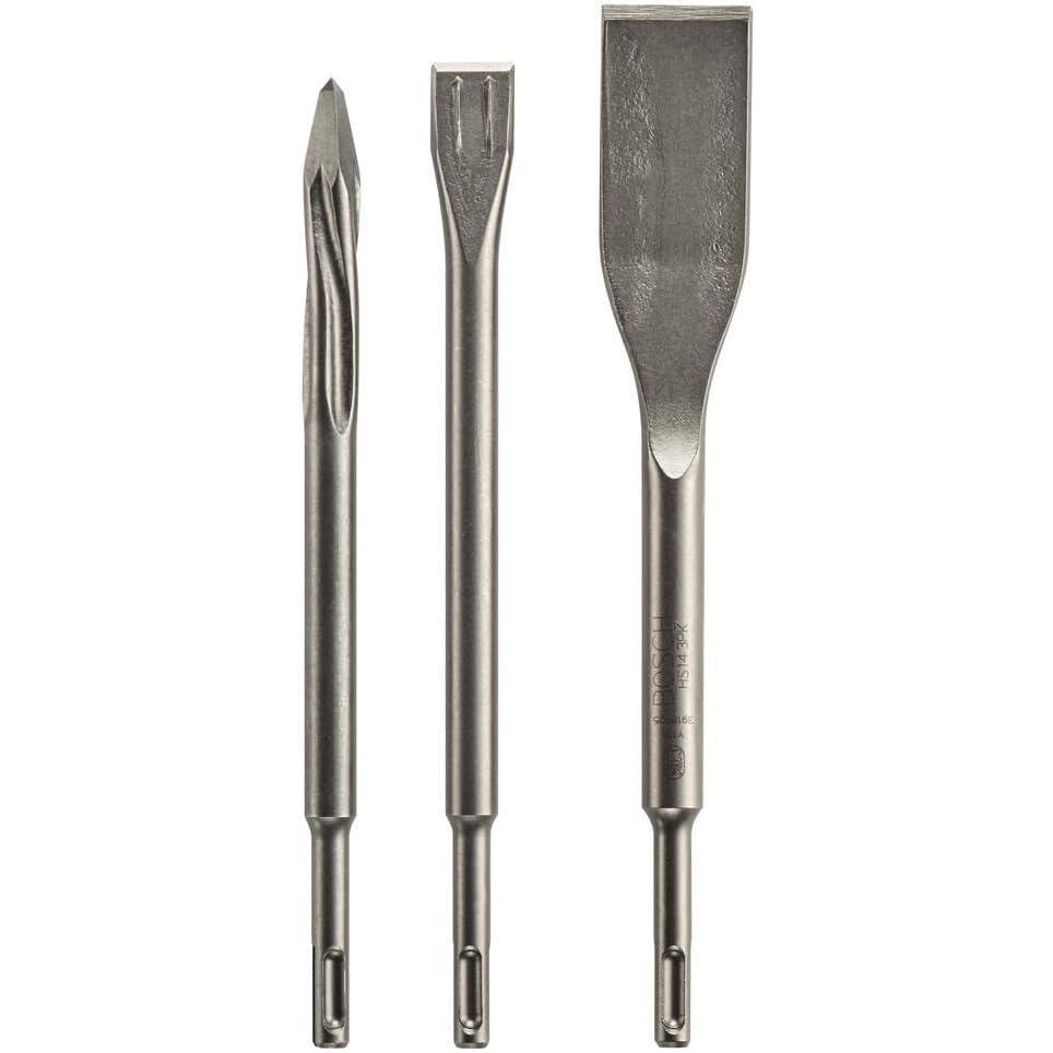 imageBOSCH HS143PK 3 pc SDSplus Bulldog SelfSharpening Chisel Set