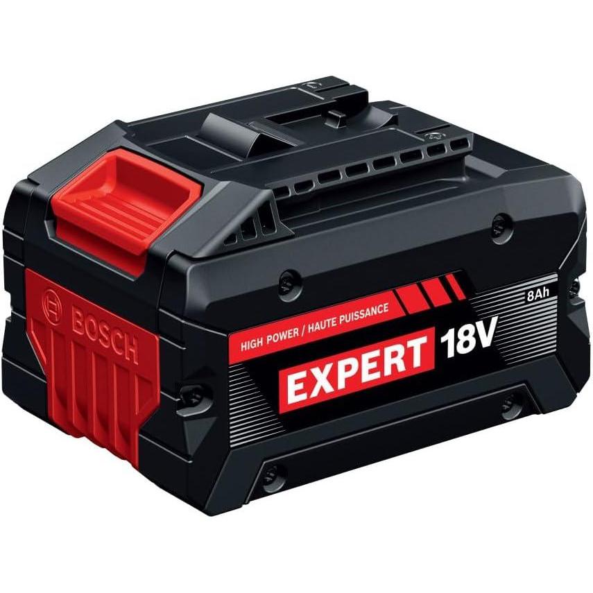 imageBosch EXBA18V80 Expert 18V 8 Ah High Power Battery with HighPower Tabless Cells CoolPack 20 Technology and AMPShare System Compatibility