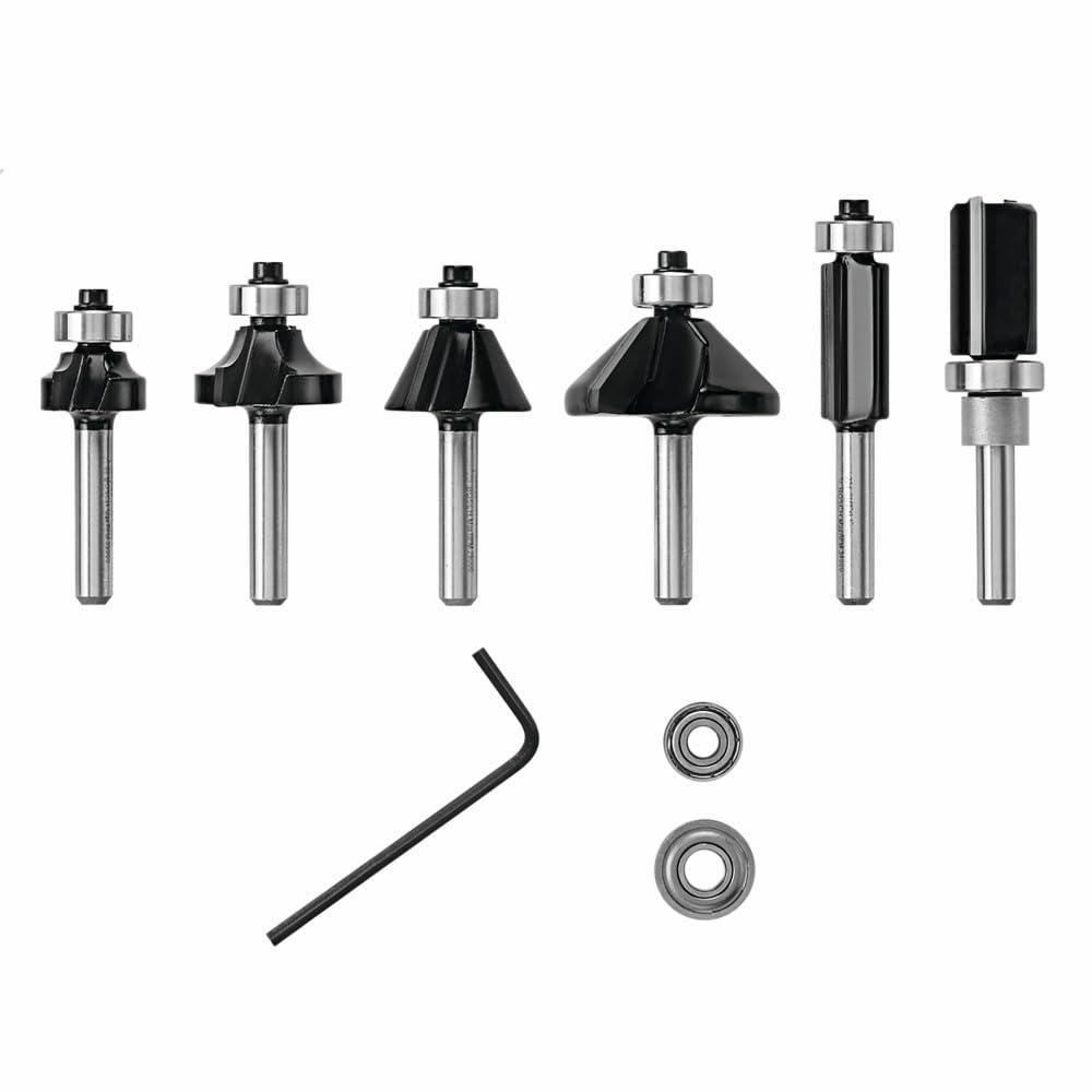 imageBosch RBS030MBS 30 pc CarbideTipped Wood Router Bit Set6 pcs