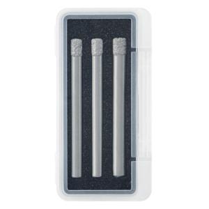 BOSCH DDB3PC 3-Piece Diamond Drill Bit Assorted Set for Dry Drilling Applications in Porcelain and Natural Stone Tile(3-Piece Set)