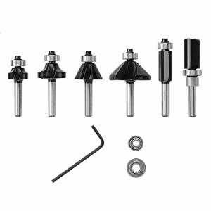 Bosch RBS030MBS 30 pc. Carbide-Tipped Wood Router Bit Set(6 pcs)