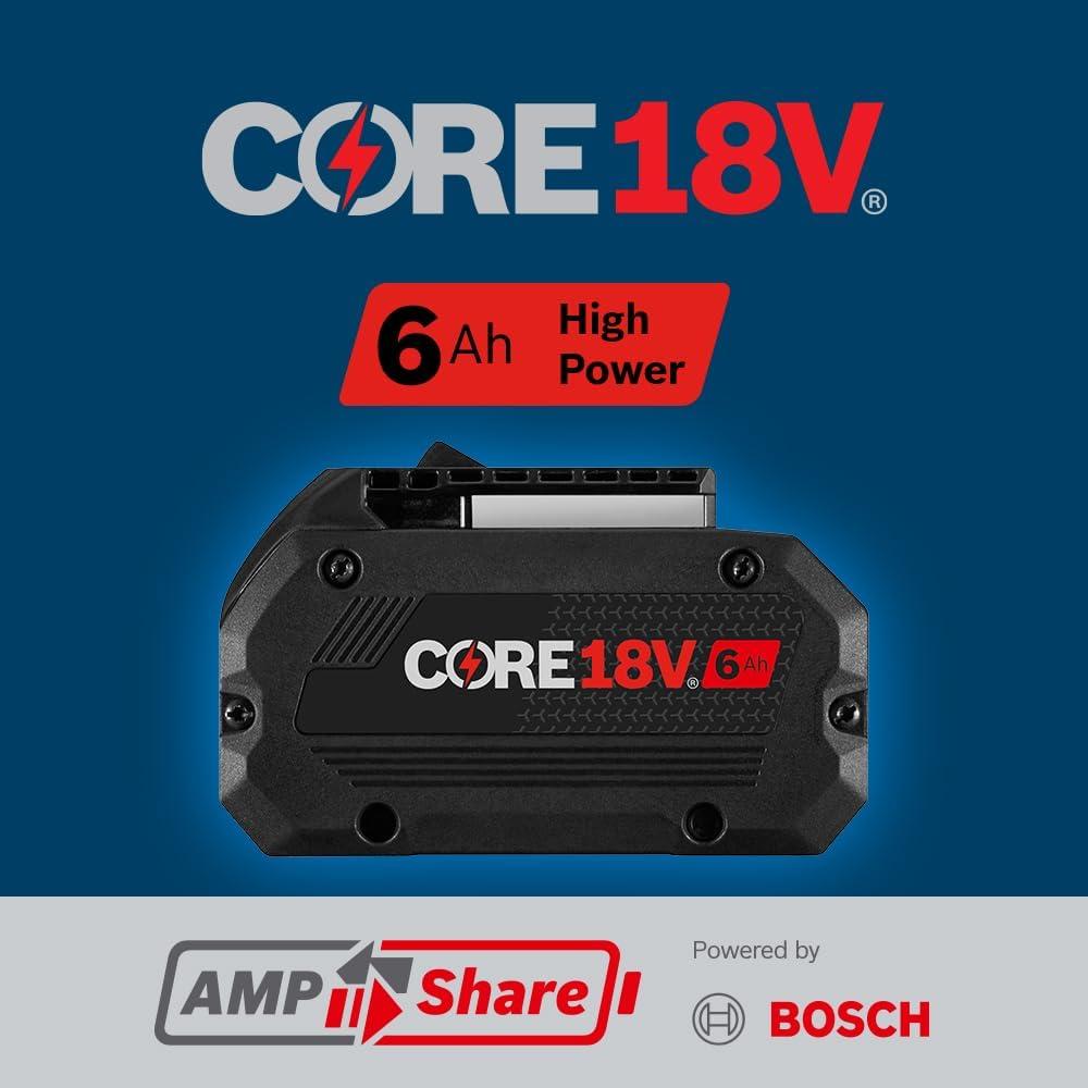 imageBOSCH BAT612 18V LithiumIon 2 Ah Standard Power Battery2Pack No Charger