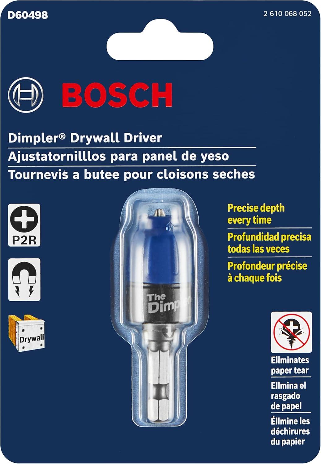 imageBOSCH D60498 Drywall Dimpler Screw Setter Number 2 Phillips