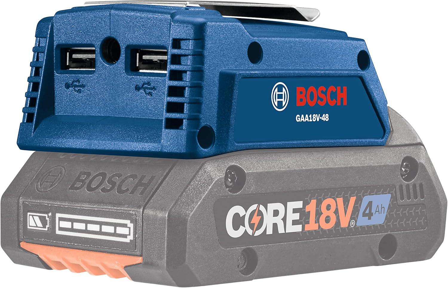 imageBOSCH GAA18V48N 18V USB Portable Power Adapter