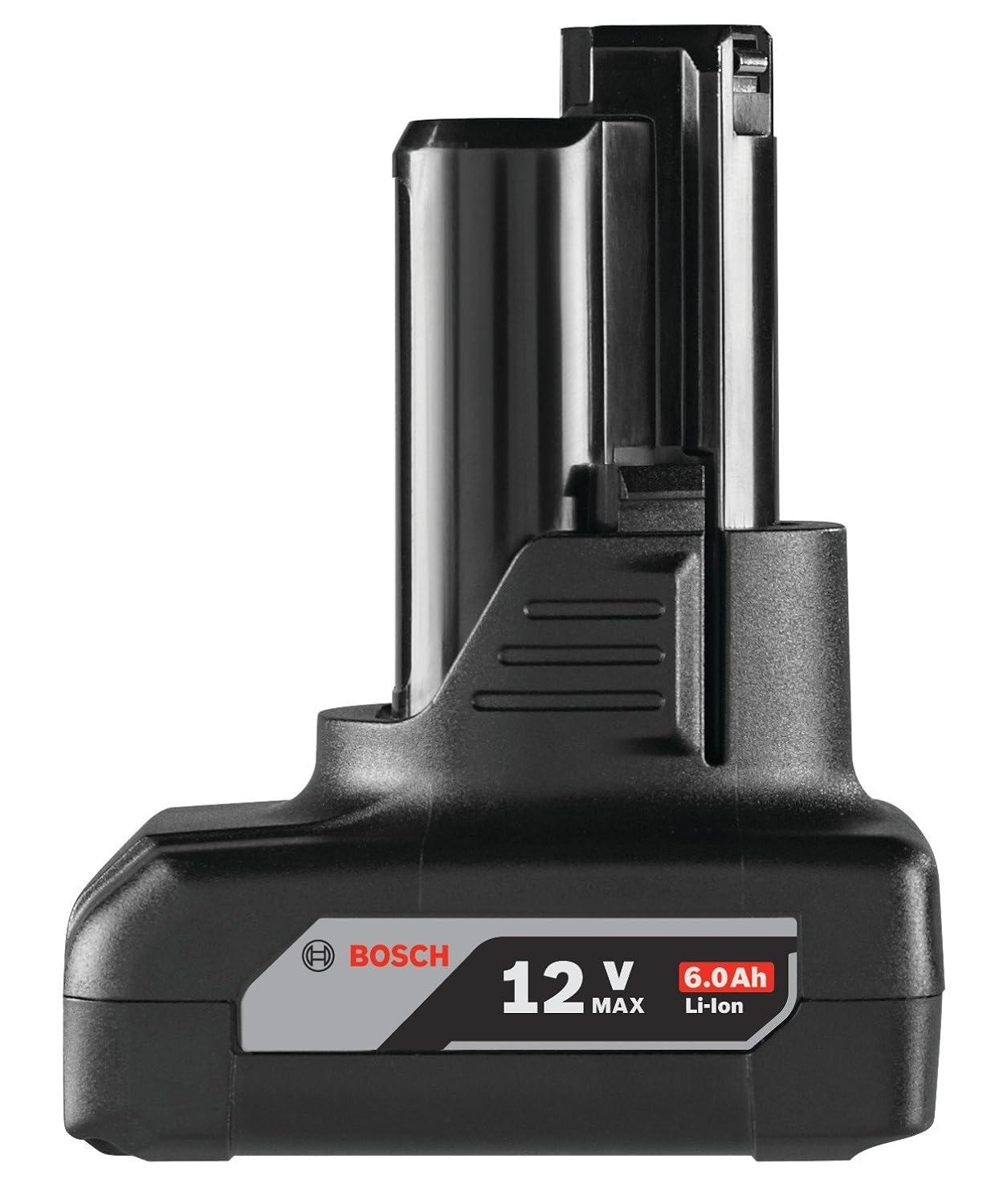 imageBOSCH GBA12V60 12V Max LithiumIon 6 Ah Battery12 V