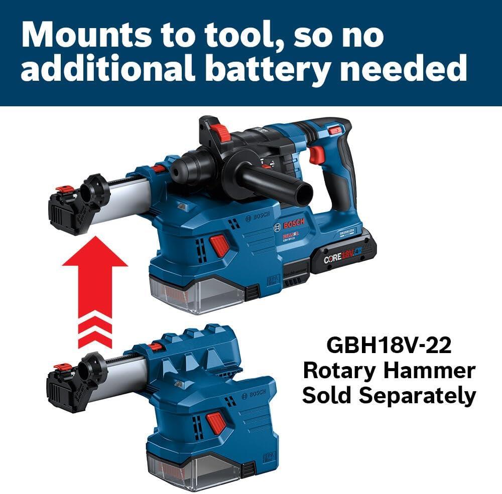 imageBOSCH GDE18V12N SDSplus 12 In Dust Collection Attachment