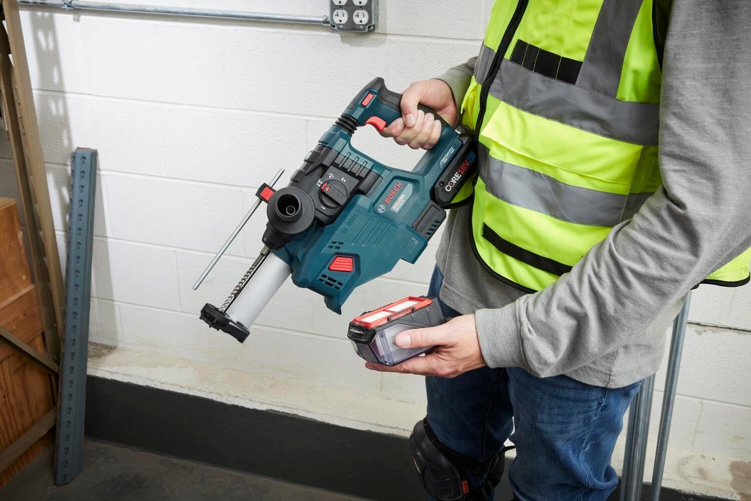 imageBOSCH GDE18V12N SDSplus 12 In Dust Collection Attachment