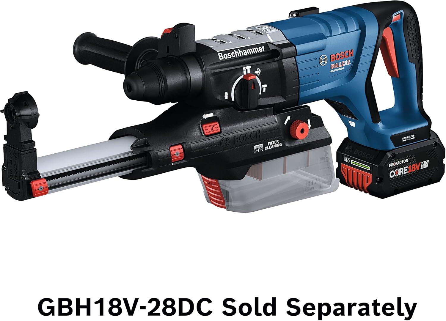 imageBOSCH GDE28D SDSplus DustCollection Attachment