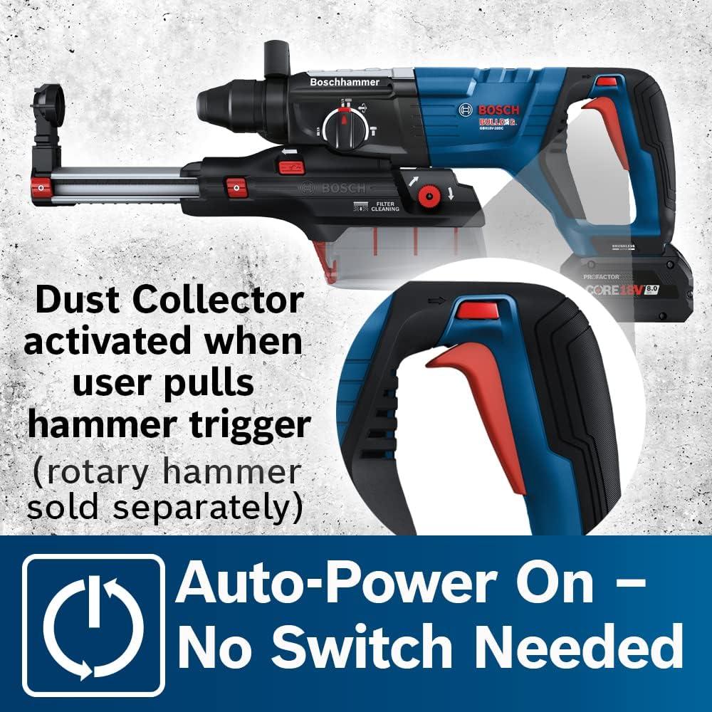 imageBOSCH GDE28D SDSplus DustCollection Attachment