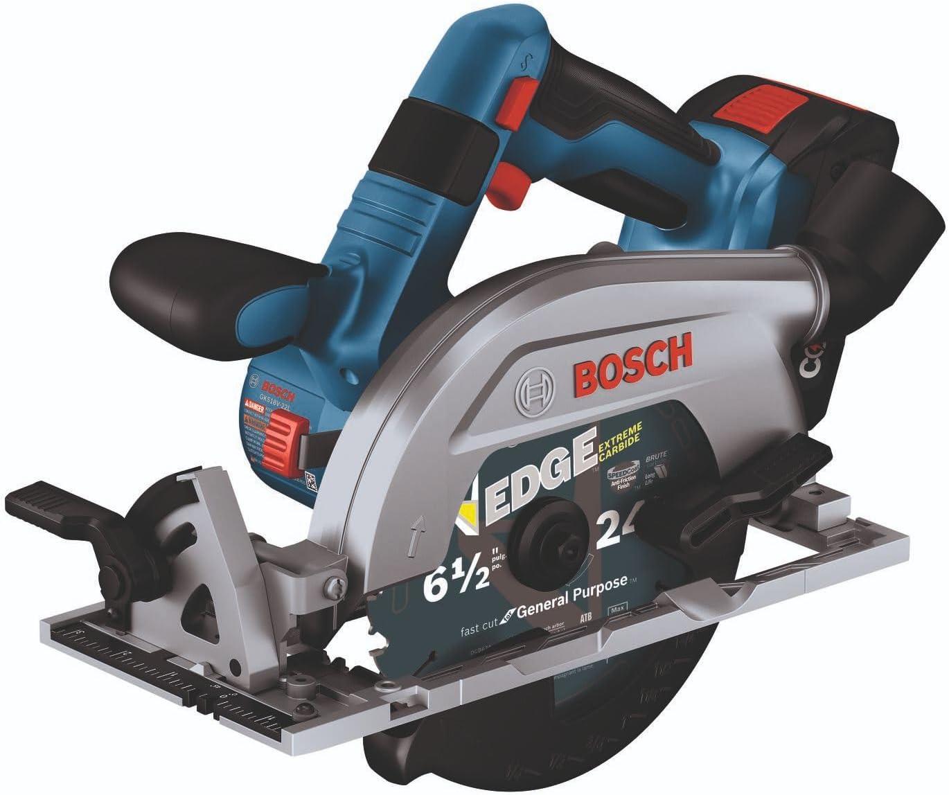 imageBOSCH GKS18V22N 18V Brushless BladeRight 612 In Circular Saw Bare ToolBladeRight w Battery Kit