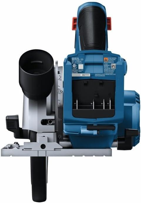 imageBOSCH GKS18V22N 18V Brushless BladeRight 612 In Circular Saw Bare ToolTool Only BladeLeft