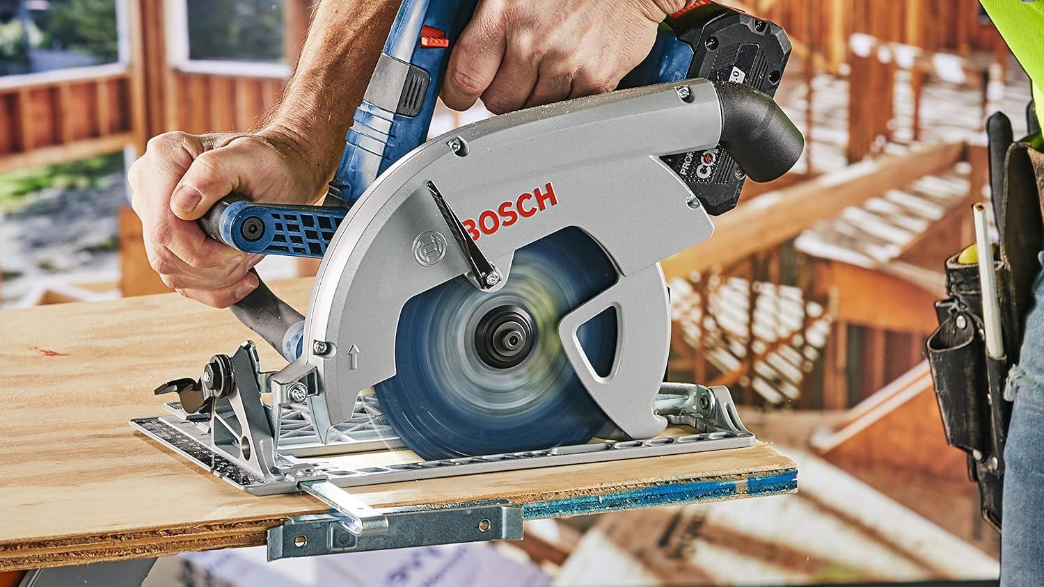imageBOSCH GKSLPG Rip Fence Attachment for Bosch GKS18V26L Circular Saw Precision Guide for Easy Accurate Rip Cuts Quick Installation Durable Steel Design for LongLasting Performance