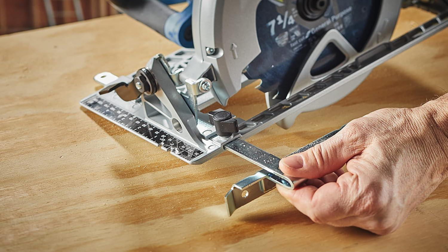 imageBOSCH GKSLPG Rip Fence Attachment for Bosch GKS18V26L Circular Saw Precision Guide for Easy Accurate Rip Cuts Quick Installation Durable Steel Design for LongLasting Performance