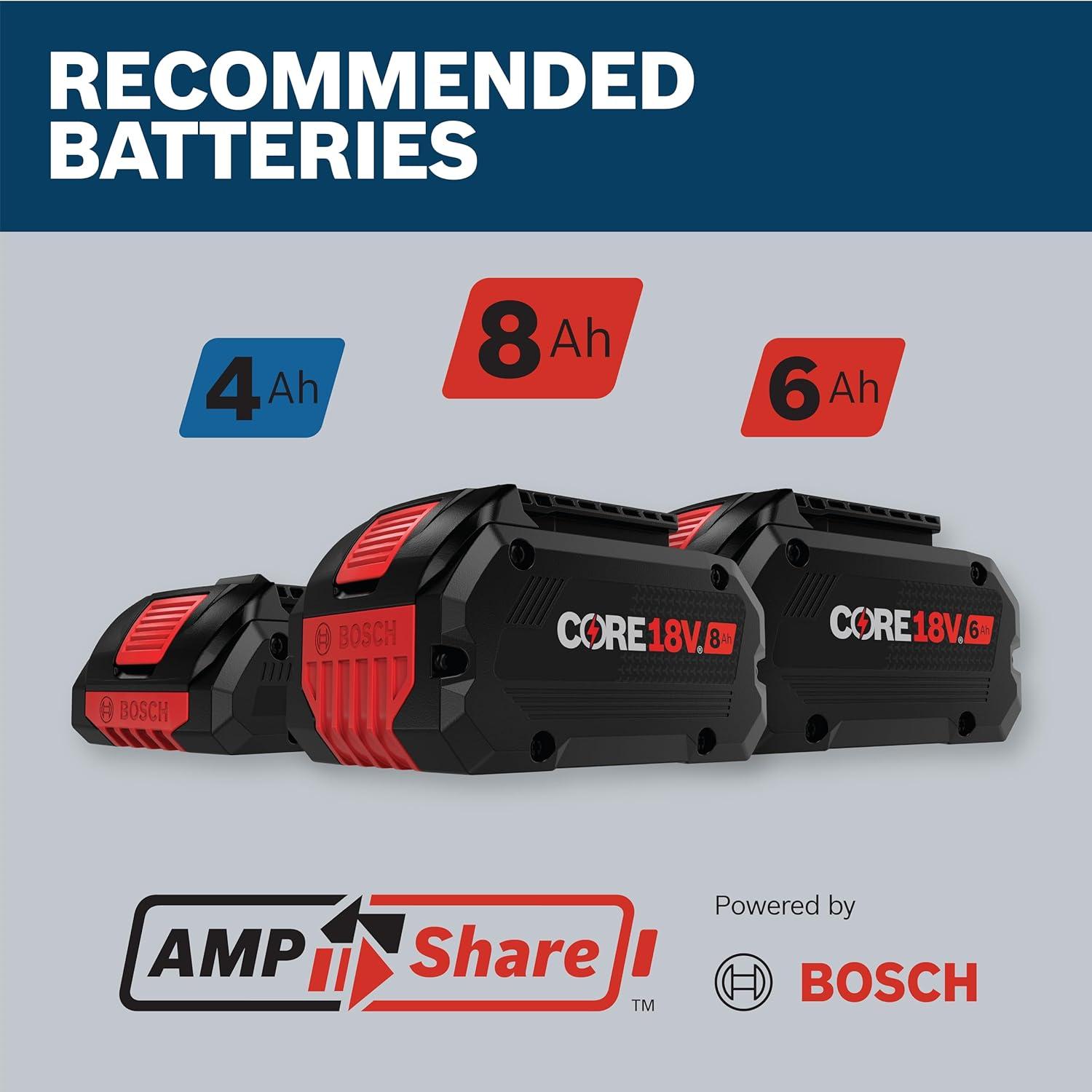 imageBOSCH GSB18V65N 12 In Brushless Hammer DrillDriver 575 InLbs Max Torque Switchable KickBack Control Rapid Mode Selector Dual LED Worklights AllMetal Chuck Bare Tool