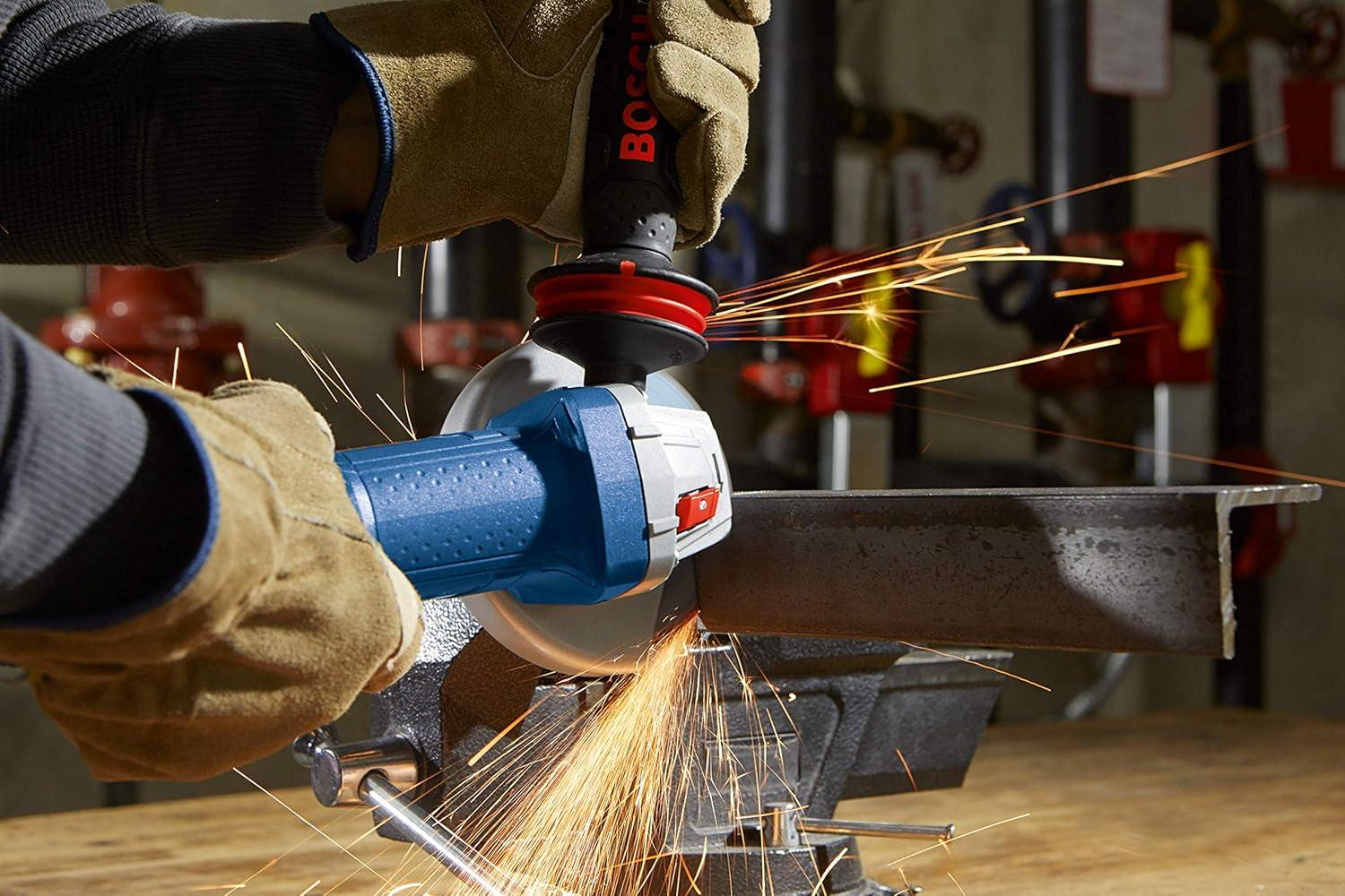 imageBOSCH GWS1045PE 412 In Angle Grinder with Paddle Switch
