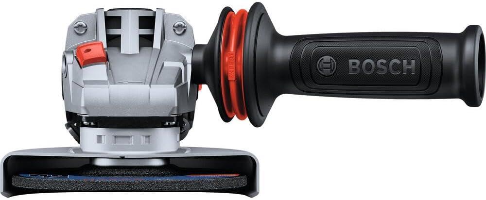 imageBOSCH GWS1450 5 In Angle Grinder Compact Powerful 13Amp Motor with Slide Switch High Performance for Grinding and Cutting