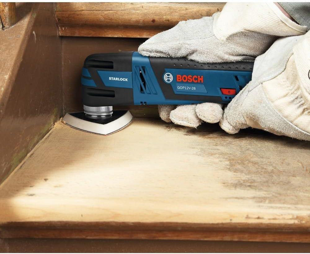 imageBOSCH GXL12V270B22 12V Max Brushless 2 Tool Combo Kit with 5in1 Flexiclick Cordless DrillDriver and Starlock Oscillating Multi Tool Includes 2 Batteries Charger amp 4 Attachments