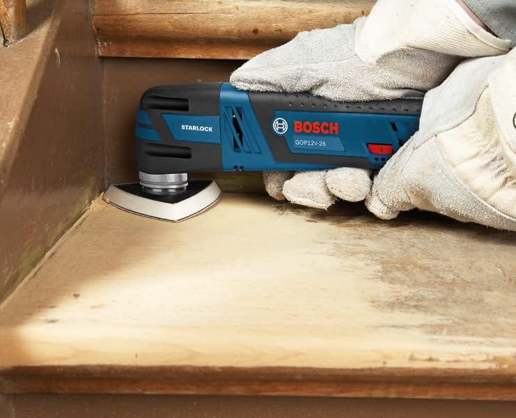 imageBOSCH GXL12V270B22 12V Max Brushless 2 Tool Combo Kit with 5in1 Flexiclick Cordless DrillDriver and Starlock Oscillating Multi Tool Includes 2 Batteries Charger amp 4 Attachments