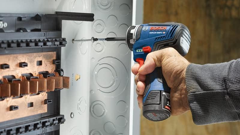 imageBOSCH GXL12V270B22 12V Max Brushless 2 Tool Combo Kit with 5in1 Flexiclick Cordless DrillDriver and Starlock Oscillating Multi Tool Includes 2 Batteries Charger amp 4 Attachments