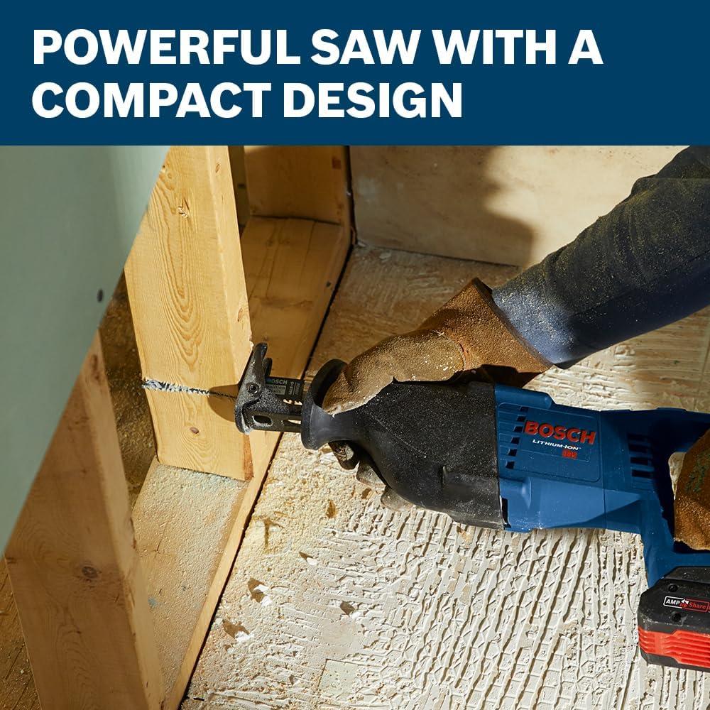 imageBOSCH GXL18V701B25 18V 7Tool Combo Kit with 2In1 BitSocket Impact Driver Hammer DrillDriver Recip Saw Circular Saw Oscillating Tool Angle Grinder LED Worklight amp 2 CORE18V 4 Ah Batteries