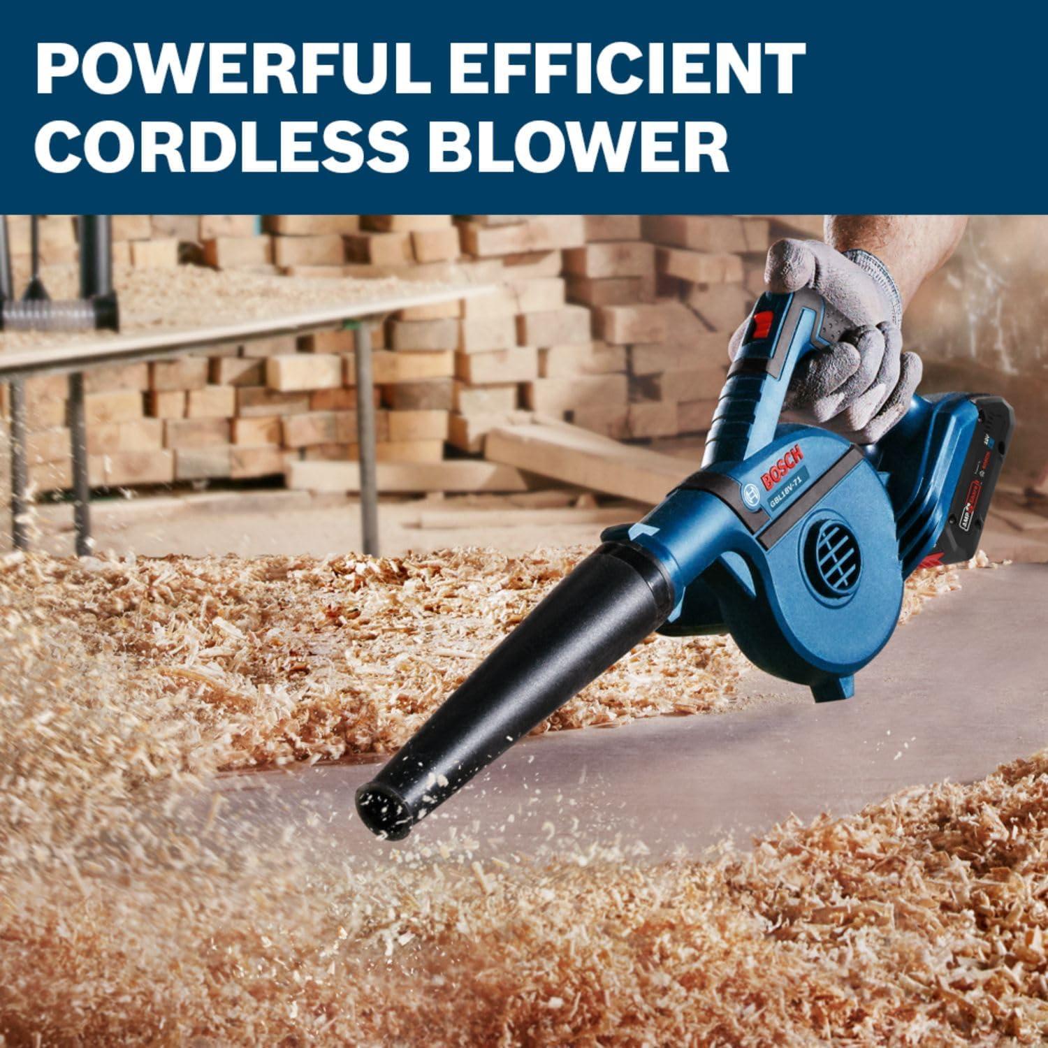 imageBOSCH GXL18V901B25 18V 9Tool Combo Kit 2In1 BitSocket Impact Driver Hammer DrillDriver Recip Saw Circ Saw Oscillating Tool Angle Grinder Vacuum Worklight 2 CORE18V 4 Ah Batteries