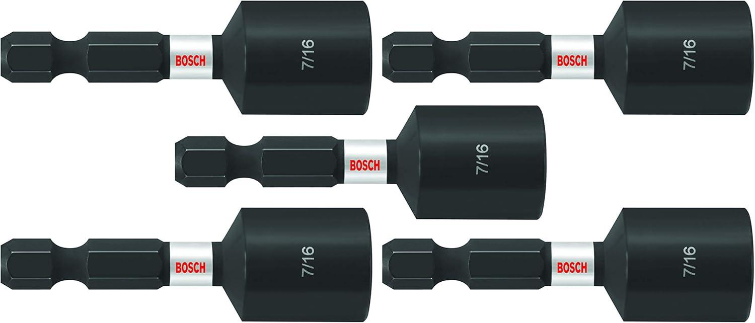 imageBOSCH ITNSV105 5Piece 178 InImpact Tough Nutsetters Assorted Set178 In