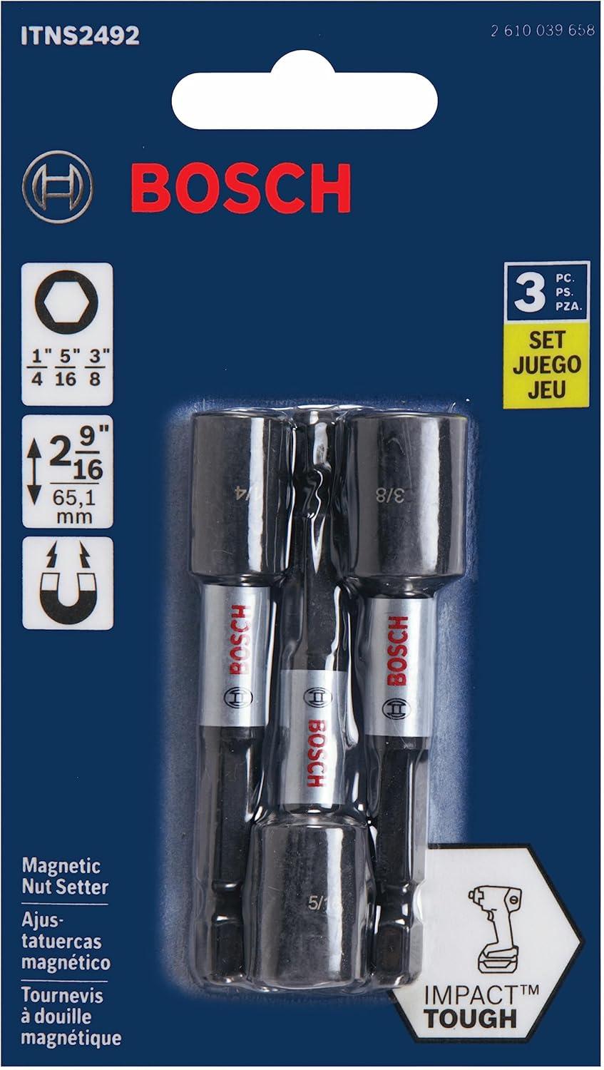 imageBOSCH ITNSV105 5Piece 178 InImpact Tough Nutsetters Assorted Set2916 In