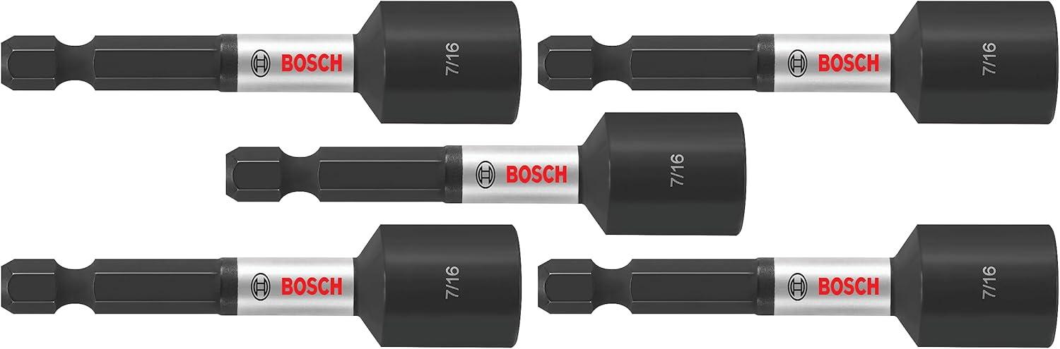 imageBOSCH ITNSV105 5Piece 178 InImpact Tough Nutsetters Assorted Set2916 In