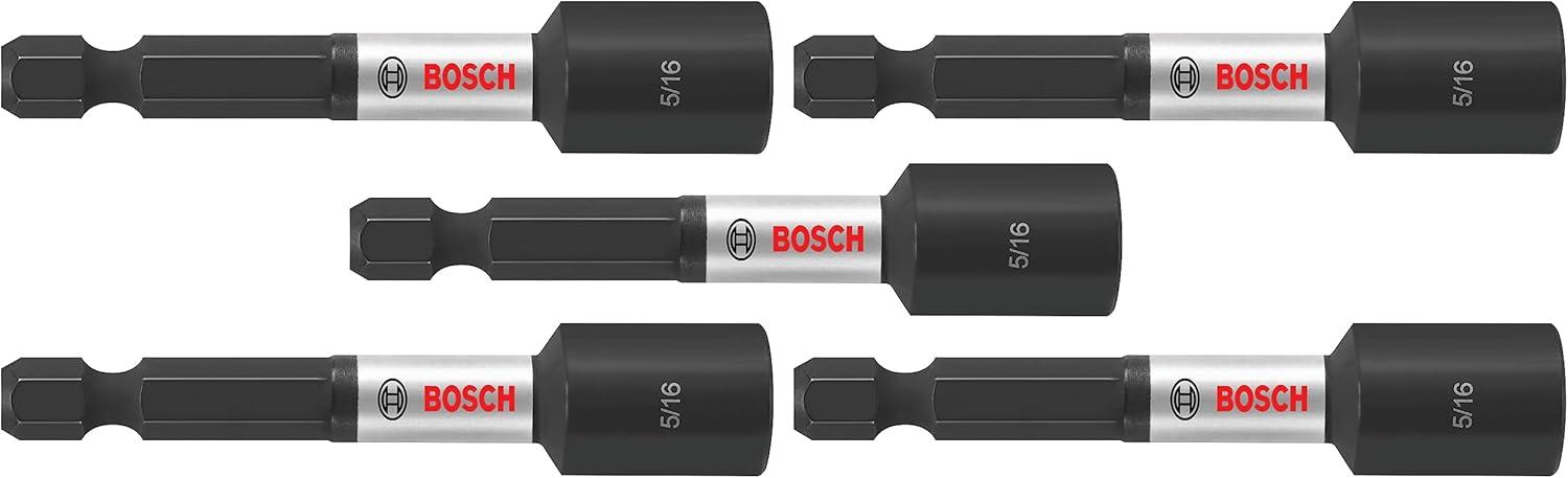 imageBOSCH ITNSV105 5Piece 178 InImpact Tough Nutsetters Assorted Set2916 In