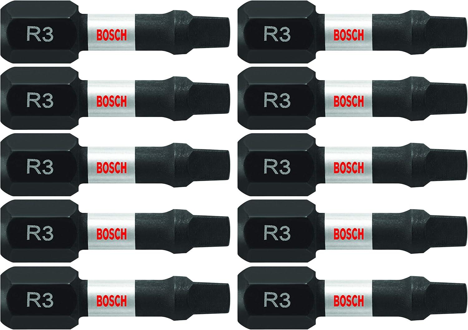 imageBOSCH ITSQ2201 1Piece 2 In Square 2 Impact Tough Screwdriving Power Bit1 In