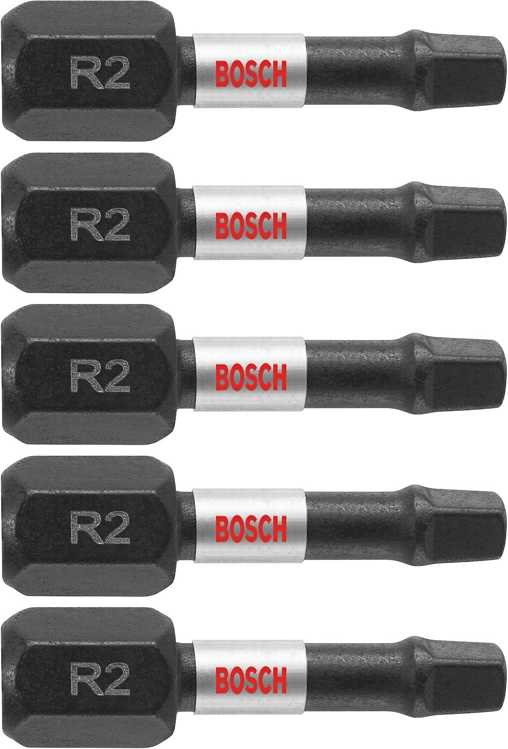 imageBOSCH ITSQ2201 1Piece 2 In Square 2 Impact Tough Screwdriving Power Bit1 In