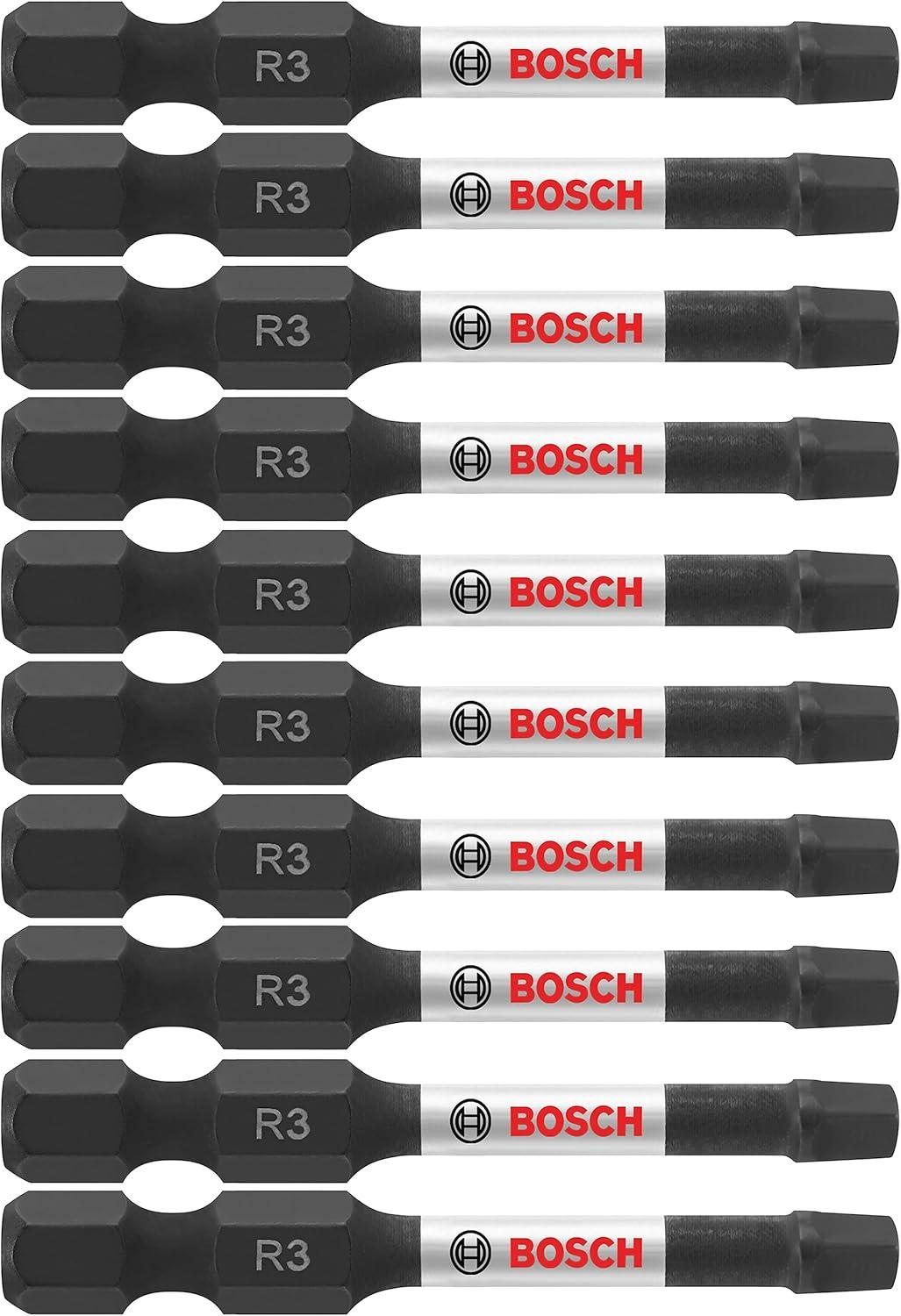 imageBOSCH ITSQ2201 1Piece 2 In Square 2 Impact Tough Screwdriving Power Bit2 In