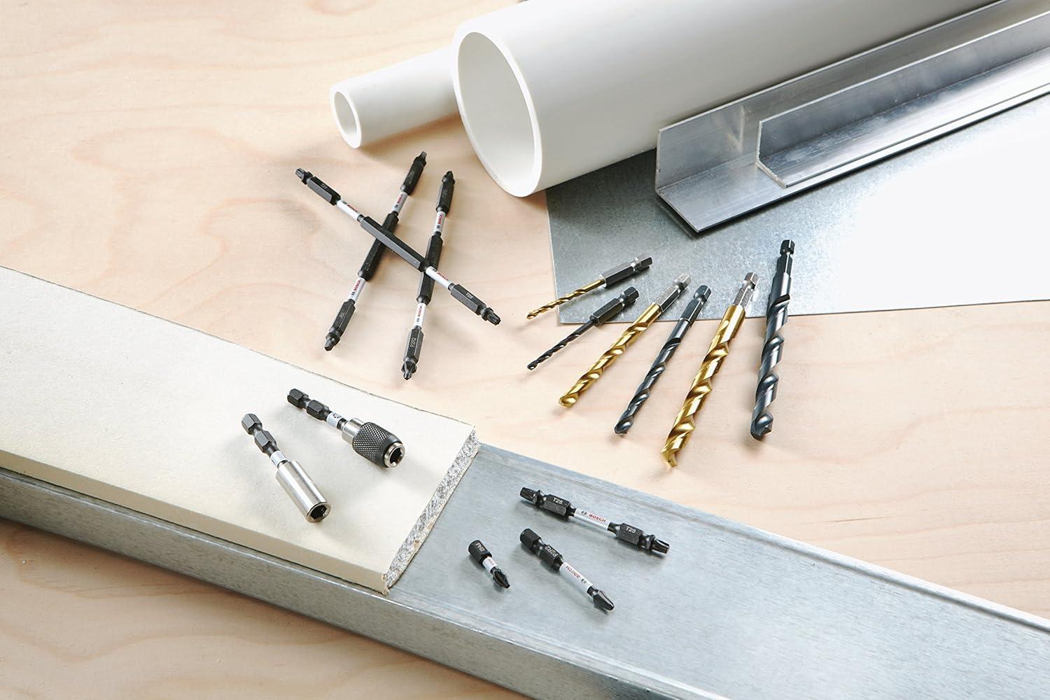 imageBOSCH ITT256B 10Pack 6 In Torx 25 Impact Tough Screwdriving Power Bits1 In