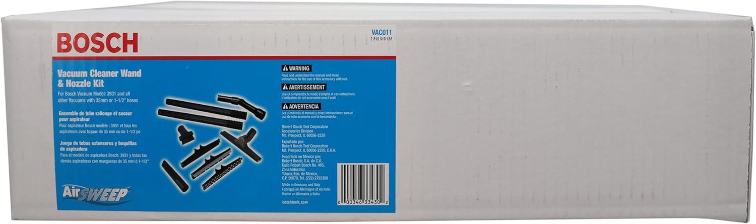 imageBOSCH VAC011 6pc Vacuum Tube and Nozzle Kit
