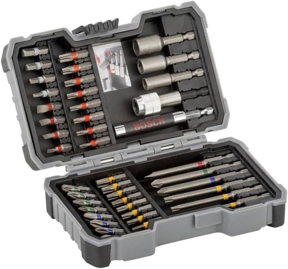 imageBosch 2607017164 43 Piece BitNut setter Masonry Drill Bit SetsSet