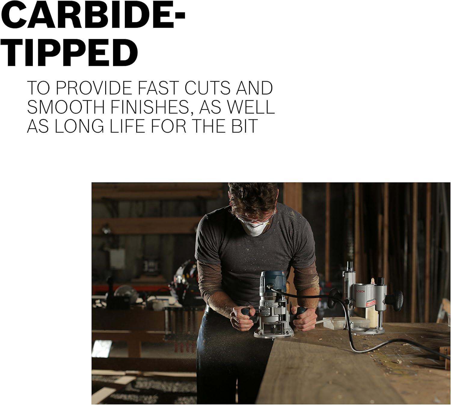 imageBosch 84437M 34 In x 1 In Carbide Tipped Cove Bit